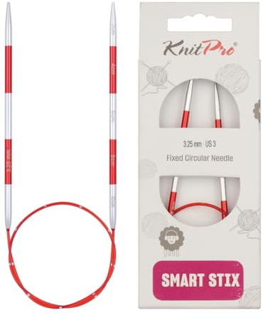 KnitPro Smartstix Fixed Circular Needles 16 (40cm) | 3.25mm
