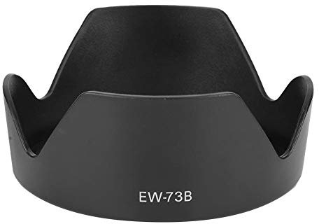 Goshyda EW-73B Gegenlichtblende mit Kamerahalterung, Hintergrundbeleuchtung für Kunststoff-Hintergrundbeleuchtung für EF-S 17-85 1: 4-5,6 is USM-Objektiv(EW-73B)
