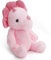 VANLINNY Dinosaurier Plüschtier, Dino Kuscheltier für Kinder, Soft Cuddly Friends, Flauschiges Stofftier zum Kuscheln und Spielen, Kuscheltier für Mädchen und Jungen, Waschmaschinenfest(24 cm, Rosa)
