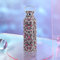 Bottiglia termica termica con strass di alta qualità in acciaio inox di alta qualità, per viaggi (rosa leopardato, 750 ml)