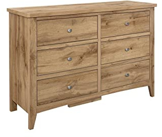 Birlea HAMPSTEAD 6 DRAWER CHEST OAK