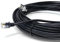 20m RJ11 to RJ11 ADSL 2 High Speed Broadband Modem Telephone Cable Transmits Data Up to 100 Mbits/sec, 26 AWG Supports Analogue or Digital (DSL/ISDN) Applications 65ft Black