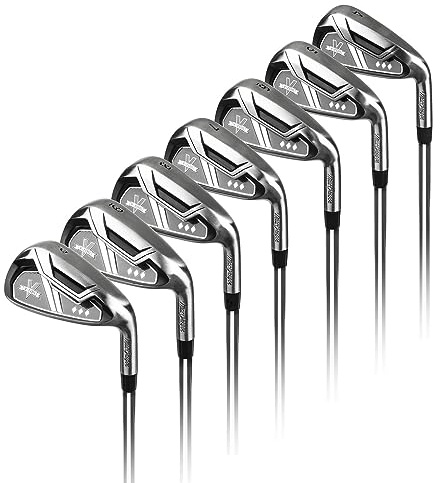MacGregor V-Foil Stainless Steel Iron Set 4-PW, Mens Right Hand