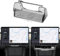 for Tesla Model Y Model 3 Hideable Under Screen Storage, Center Console Organizer Tray Sunglasses Holder with Gray Anti-Slip Silicone Pad, Compatible with Tesla Model Y Model 3 Accessories 2016-2024