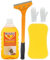 Wallpaper Stripper Set - Includes Wallpaper Stripper, Heavy Duty Wallpaper Remover, Large Sponge and Pair of Gloves - Suitable for All Types of Wallpaper Removal - Upgraded Design Wallpaper Scraper