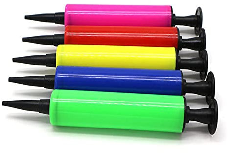 Air Pump Balloon Pump Inflator, Balloon Pump Hand Manual Inflator, Balloon Inflator Air Pump With Hand, Balloon Manual Pump Blower, Plstic Manual Balloon Pump Supplies Accessories For Balloons