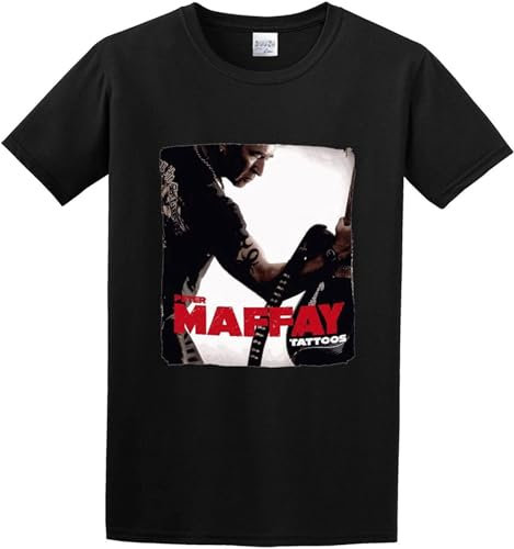 Men's Peter Maffay Tattoos Men's T-Shirt Black M