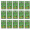 ZGDEIWGF 15 Grüner Fußball-Flipper, Hand-Flipper, Flipper-Labyrinthspiel, Flipper, Flipper.