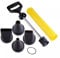 Cement Caulking Gun Set,Mortar Gun Professional Mortar Grouting Pump with 4 Nozzle,Multifunction Caulking Tool for Cement Lime