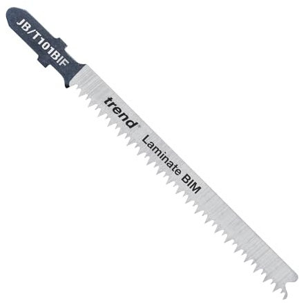 Trend 5-Piece Jigsaw Blade Set, Bi-Metal HSS M42 Construction, Universal T-Shank Fitting, JB/T101BIF