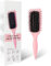 Lockenbürste, Curl Hair Brush, Haarbürste zum Kämmen und Formen von Männer- und Frauenlocken, um das Ziehen zu reduzieren, Nylonborsten, Lockenverstärker, Unisex (Rosa, 24 cm)
