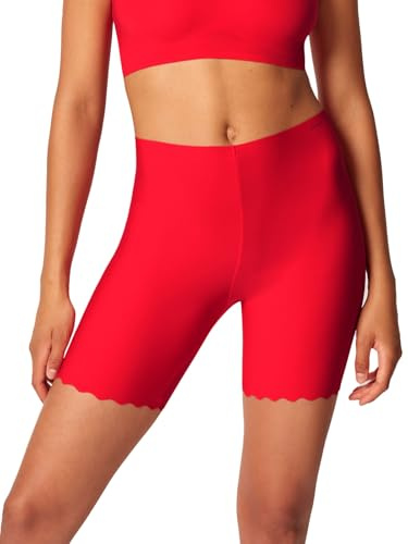 Skiny Damen Hose kurz Micro Essentials 084274 Gr. 44/46 in high Risk red