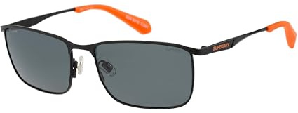 Superdry SDS-5018 Men's Sunglasses 004 Black-Orange/Smoke