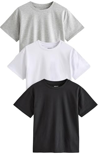 NEXT Mädchen 3er-Pack Oversized T-Shirts