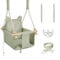 MAMOI® Baby Swing, Indoor Children's Swing, Wooden Swing for Children, Swing for Door Frame, Swing, Toddler Swing from 1 Year for Children's Room