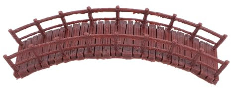 HOMOCONO Miniatur-bogenbrückenskulptur Für Feengarten Bonsai-zubehör Garten-Ornament Tisch-dekor Winzige Figur Bogen-Modell Künstliche Statue Mikro-Landschaft Simulation-Accessoire