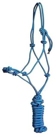 German Riding Knotenhalfter 4 Knots inkl. Strick Full Türkis