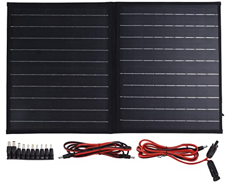 Baxnore Panneaux solaires chargeur PET panneau solaire pliable 18V 30W panneau solaire étanche pour Camping randonnée cyclisme
