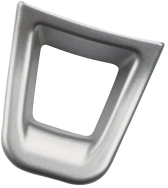 TOWBEBER For Volkswagen Passat B8 Amarok Tiguan MK2 Golf 7 7.5 MK7 MK7.5 E-UP Decorazione volante for auto Adesivo for copertura Accessori(Silver)