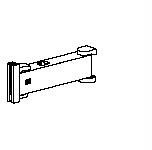 Ergotron Mounting Component (Extender Arm) for Flat Panel - Gray