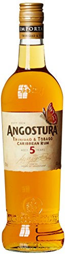 Angostura 5 Year Old | Superior Gold Caribbean Rum | 40% ABV | 70cl | Aged 5 Years | Light Bodied | Notes of Tropical Fruits