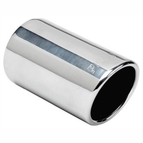 Lampa 60025 Auspuffblende 'TS-16 Pilot-1', Stahllegierung mit Edelstahlfinish, Durchmesser 80 mm