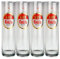 Früh Kölsch Biergläser/Gläser/Stangen Set - 4x 0,2l