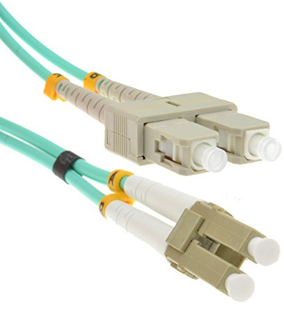 kenable OM3 Aqua LWL Optisch LC sc Duplex mm 50 125 Patchkabel Lszh Kabel 3 m [3 Meter/3m]
