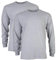 Gildan Men's Ultra Cotton Adult Long Sleeve T-Shirt, 2-Pack, Sport Grey, Medium
