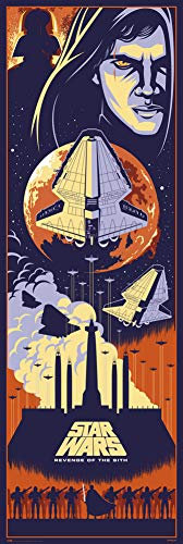 Star Wars Tür-Poster Episode III Revenge of The Sith Plakat | Bild 158x53 cm