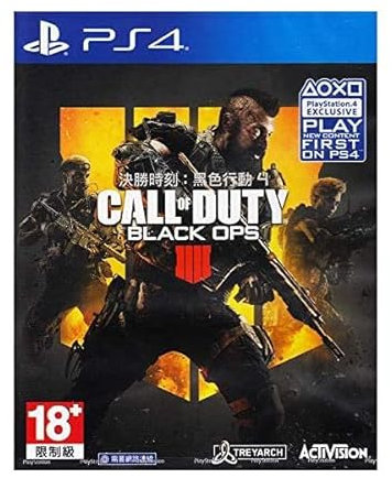 Classic Officials PS4 Call of Duty: Black OPS 4 (Asien)