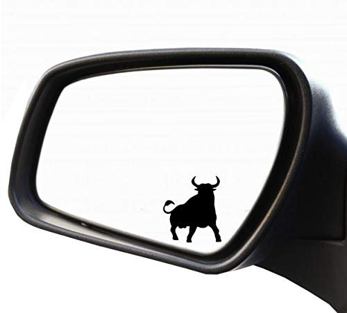 HR-WERBEDESIGN 2X STIER Bullen Spanien Auto Aufkleber Nummernschild Kennzeichen Spiegel