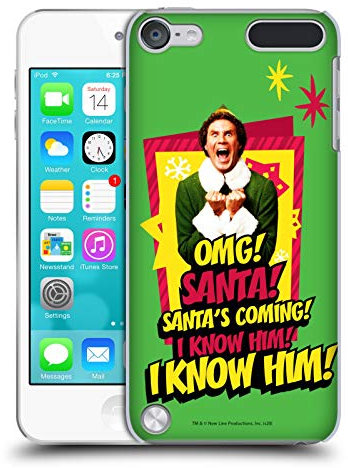 Head Case Designs Offizielle Elf Movie Freund Grafiken 1 Harte Rueckseiten Handyhülle Hülle Huelle kompatibel mit Apple iPod Touch 5G 5th Gen