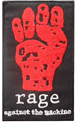 SigitasTrading Rage Against The Machine Machine_5 Aufnäher Besticktes Patch zum Aufbügeln Applique