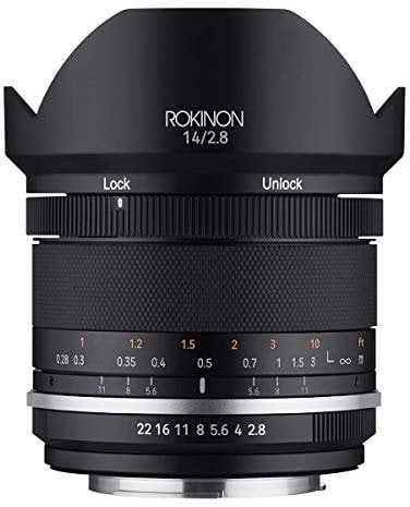 Rokinon Series II 14mm F2.8 Weather Sealed Ultra Wide Angle Lens for Canon EF (SE14-C)