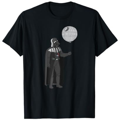 Star Wars Darth Vader Death Star Balloon T-Shirt