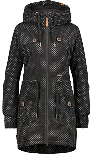 ALIFE and Kickin Jacke Parka Übergangsjacke Damen Long Mantel CharlotteAK A Coat