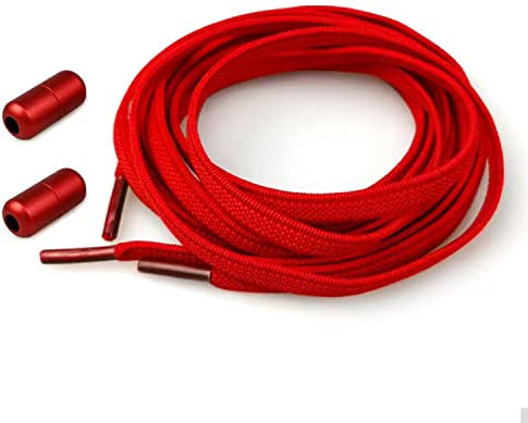 KEKECHAORAN Cordones Elásticos Sin Nudo con Hebilla Metal | Silicona y Goma con Botón para Zapatos de Adultos y Niños