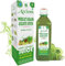 QURA Jus d'herbe de blé à tige de Giloye 1000 ml | Détoxifie le corps | Booster d'immunité | Jus ayurvédique pour une vie saine | Produit certifié WHO GMP GLP | Sans eau ajoutée | Sans sucre ajouté