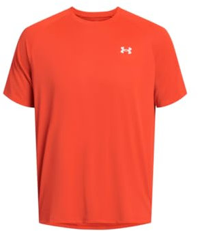 Under Armour Men's Tech Reflective Short Sleeve T-Shirt in Orange