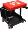 MaxWorks 50880 Garage Creeper Sitz und Hocker Combo Werkstattsitz mit 136.1 kg Kapazität Mechaniker Hocker mit Rollen