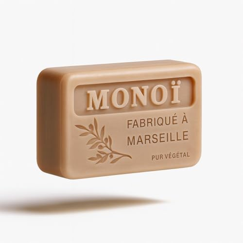 Savons de Provence Fabriqué à Marseille - Multi senteurs - enrichi beurre de karité BIO (Monoi)