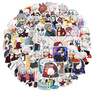 Teufel May Cry Aufkleber Dekoration Gepäck Wasserbecher Wasserdicht Aufkleber (50 Stück)