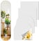 ICHOWHO 4PCS Acrylic Plexiglass Mirror Wall Mounted - 12x12 Self Adhesive Mirror Stick On Full Length Mirrors, Flexible Tiles for Bedroom Living Room Gym Hallway Wardrobe Doors Makeup (2mm Thick)