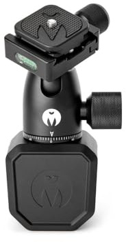 3 Legged Thing WMCMINIDARK Window Mount Clamp with AirHed Mini Ball Head – Darkness (Matte Black) | Rubber-Lined Vehicle Window Clamp for Stable Static Photography | Arca-Swiss Compatible | Supports