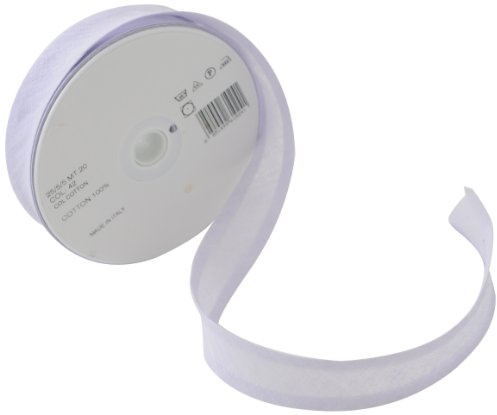 Inastri Trimz 25/5/5 mm Cotton Bias Binding, Lilac 42 – Double‑Fold Sewing Tape for Quilting, Dressmaking & DIY Crafts