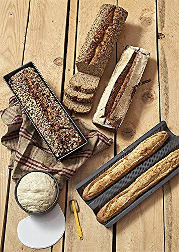 DE BUYER - 4713.01 - Coffret Home Made Bread 2 MOULES A Pain + GRIGNETTE