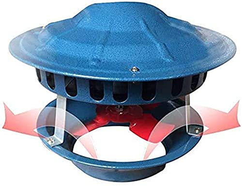 JHKJ Kaminventilator für Kamindurchmesser 13-22 cm Elektrischer Kaminventilator Kaminventilatoren Dachventilator Abluftventilator für Kamin-Thermoofen,60w