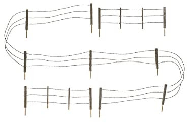 Recinzione di filo spinato - Scala N