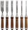 Toolcraft TO-7873785 Holzmeißel, 6-tlg. Set